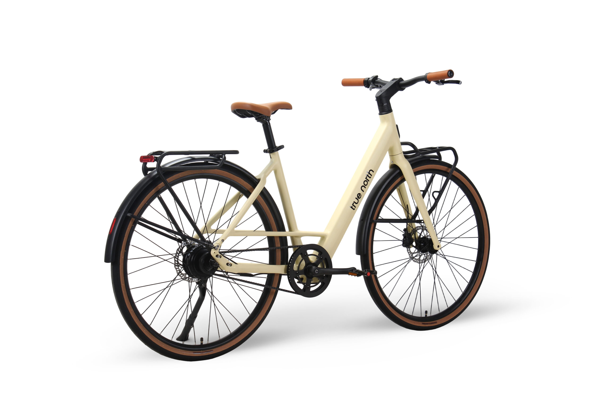 Rear profile of the True North Zero e-bike